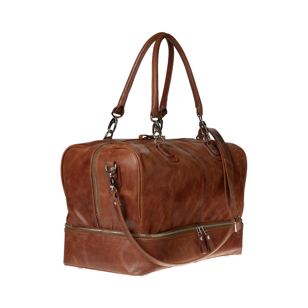 Anden Travelerbag S - Cognac Brown