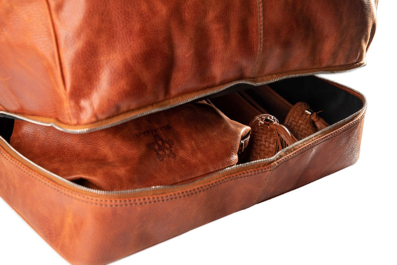 Anden Travelerbag S - Cognac Brown